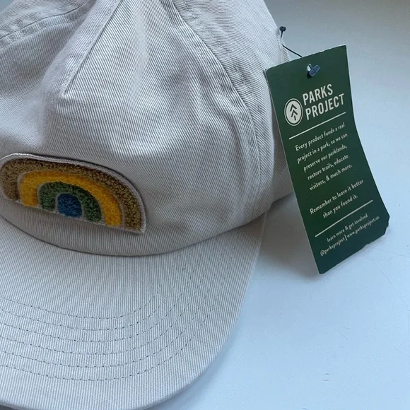 NWT Parks Project Rainbow Chenille Grandpa Hat - Picture 5 of 7